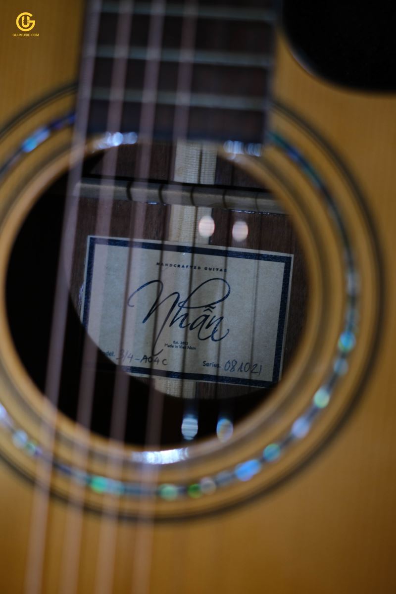 NHẪN GUITAR ACOUSTIC MINI 3/4 A04CL